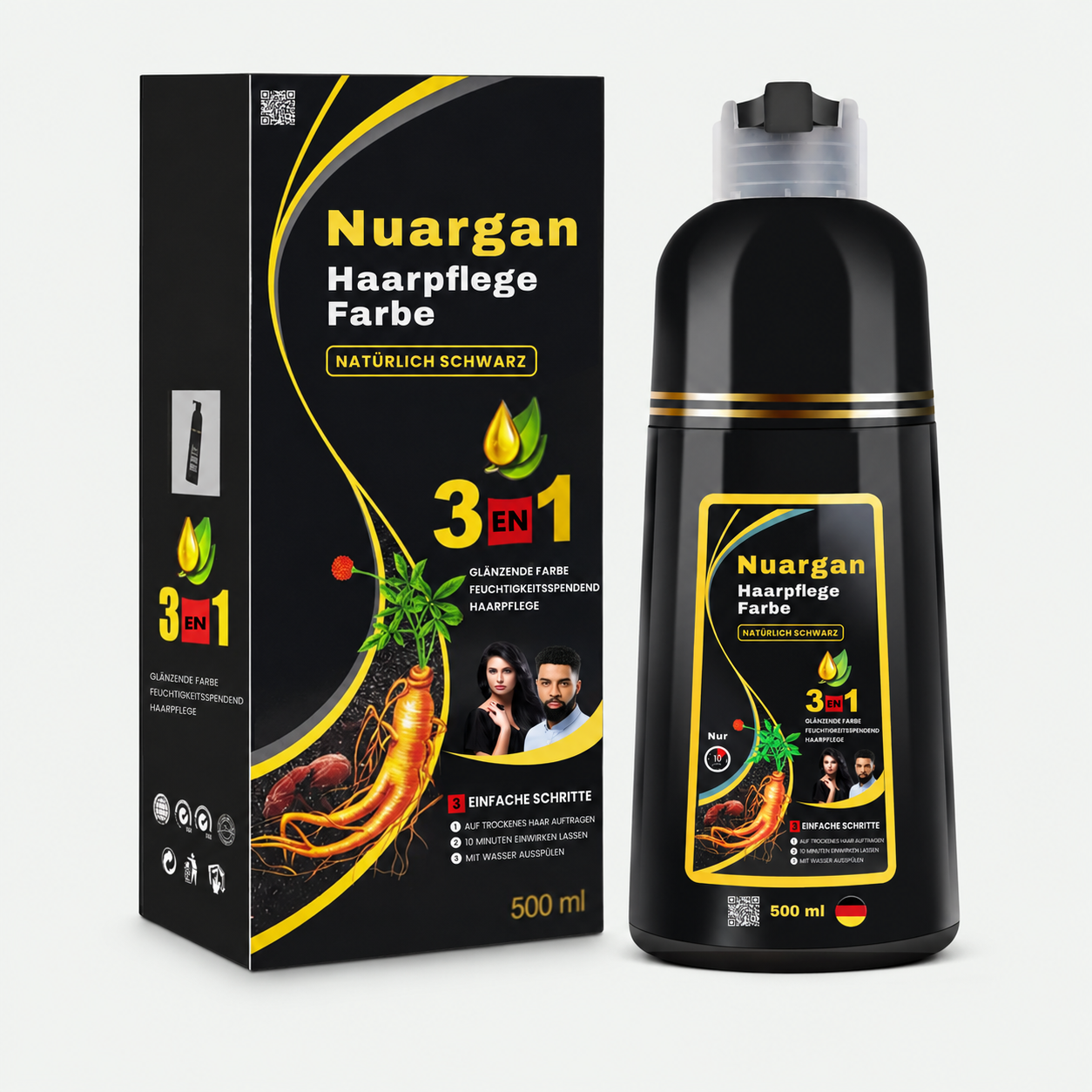 Nuargan™ – Fusion aus Haarfärbung & Haarpflege