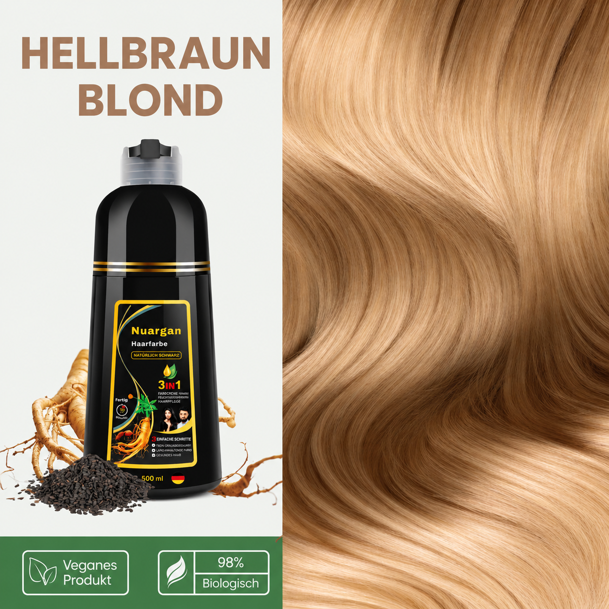 Nuargan™ – Fusion aus Haarfärbung & Haarpflege