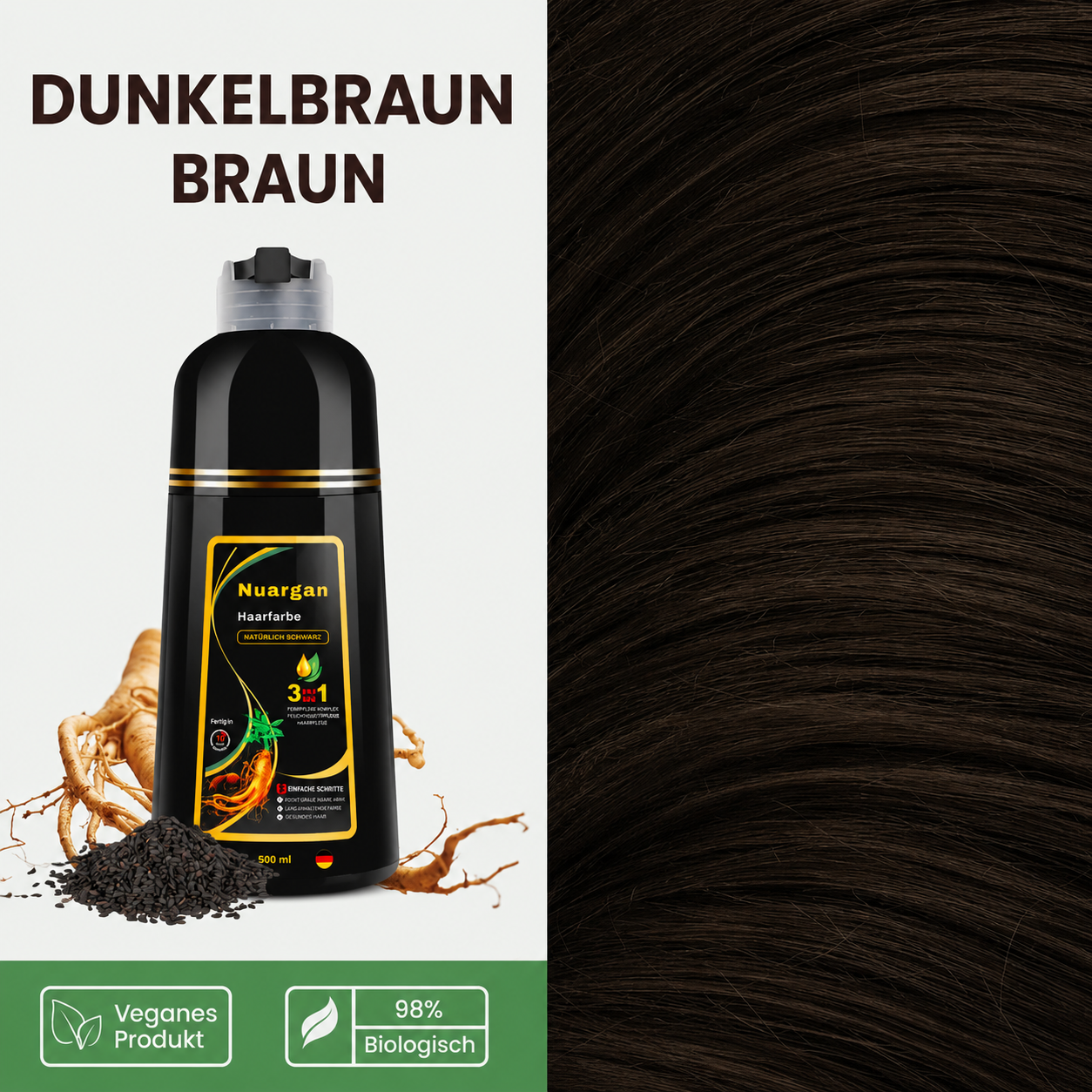 Nuargan™ – Fusion aus Haarfärbung & Haarpflege