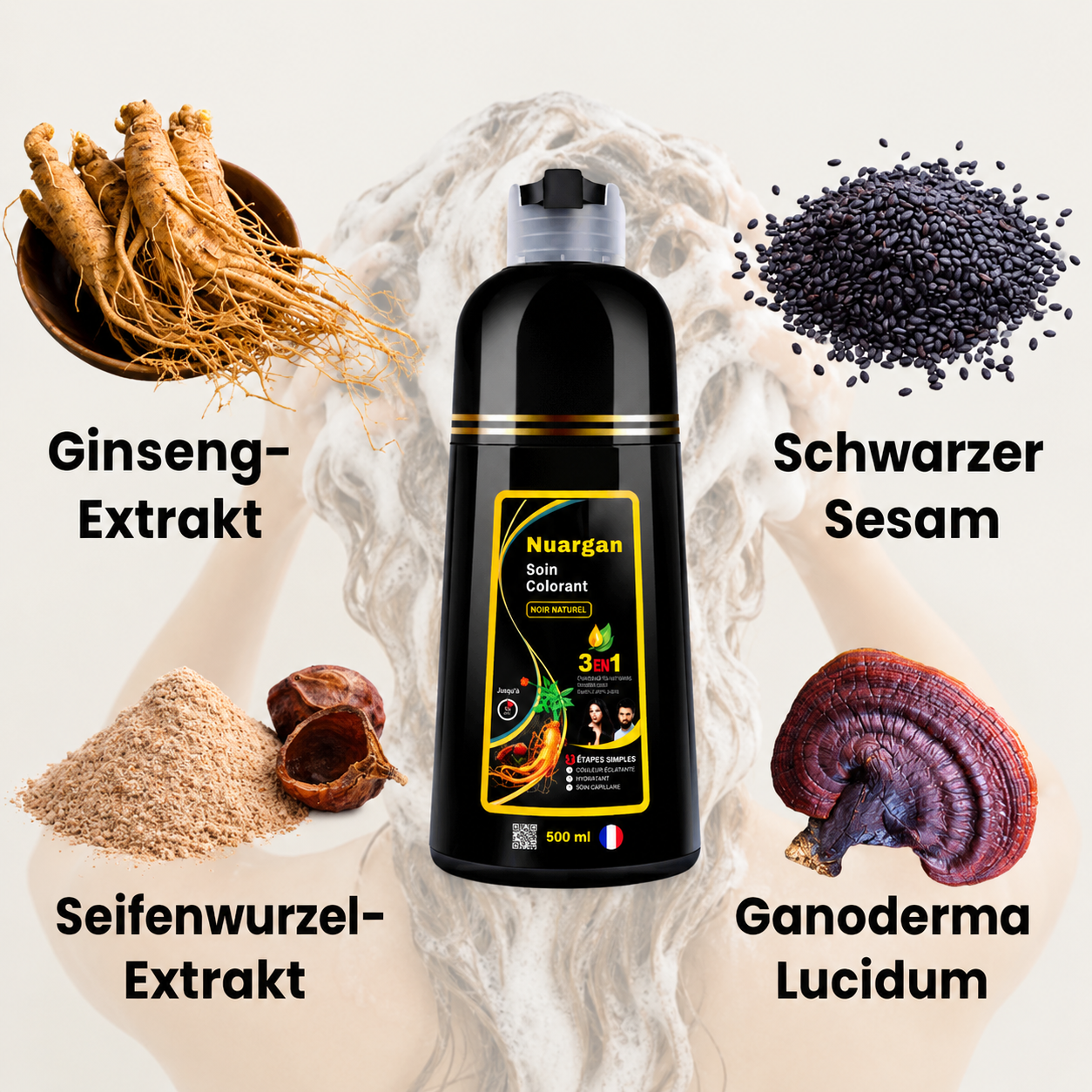 Nuargan™ – Fusion aus Haarfärbung & Haarpflege