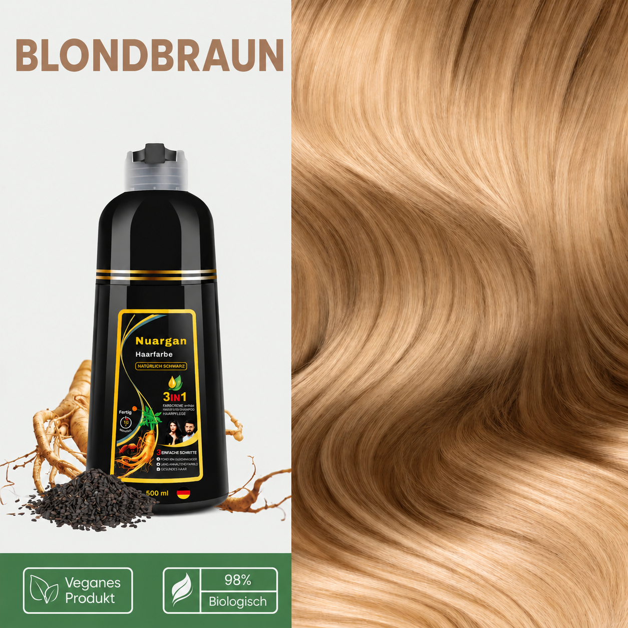 Nuargan™ – Fusion aus Haarfärbung & Haarpflege