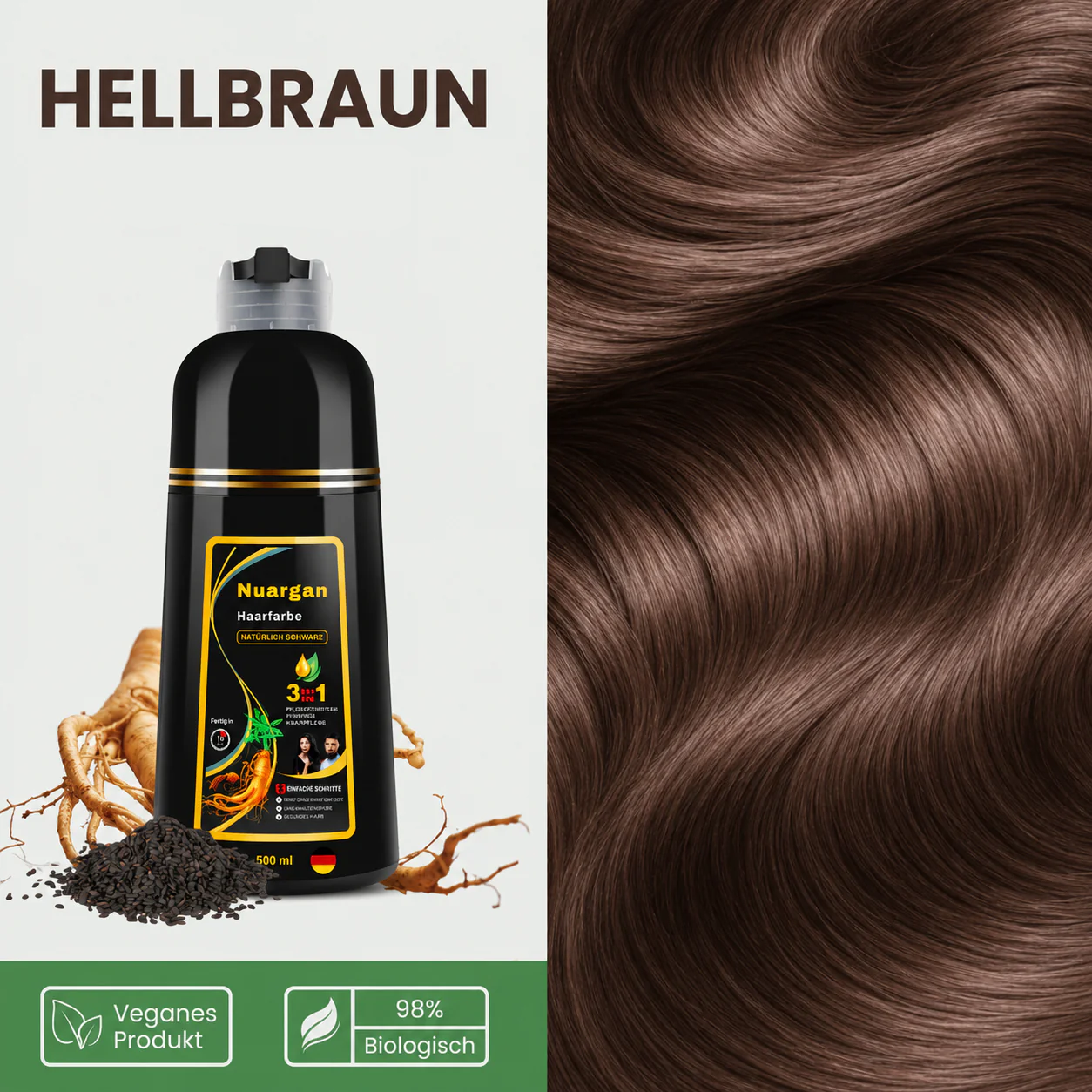 Nuargan™ – Fusion aus Haarfärbung & Haarpflege